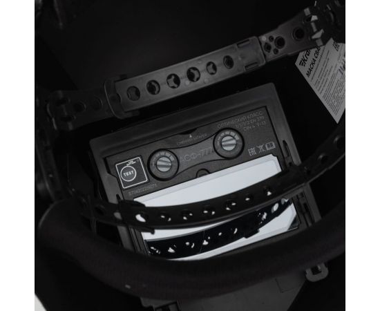 Маска сварщика с автоматическим светофильтром Хамелеон АСФ 777 KRANZ KR-16-0797 – изображение 2