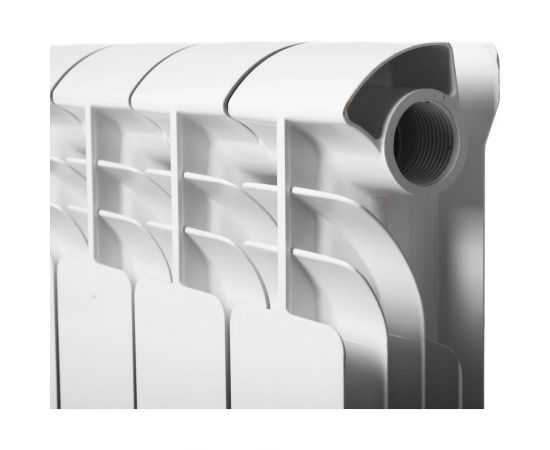 Алюминиевый радиатор Global ISEO 350 14 секций боковое подключение RQLAGI11GL3U35 – изображение 3