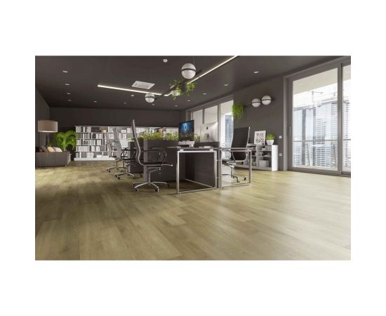 Замковое напольное покрытие Home Expert Natural Дуб Волшебный лес, 1220x150x3.5 мм, 0,3 мм, фаска, 12 шт. уп. 2185-12 – изображение 3