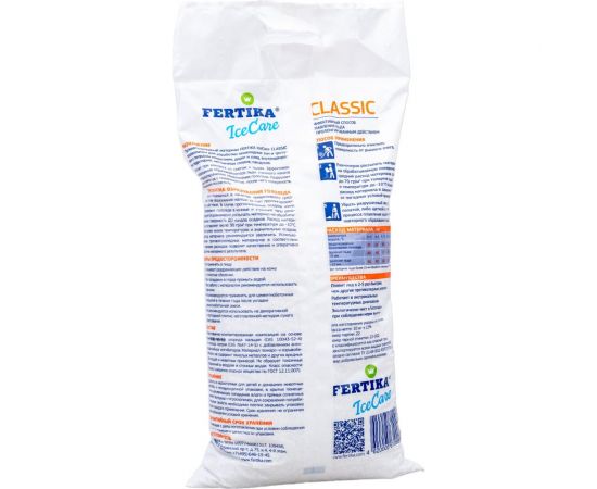 Противогололедный реагент Fertika Icecare Classic 10 кг Ф02556 – изображение 2
