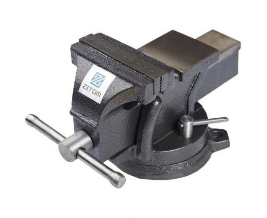 Слесарные тиски ZITOM 100 мм, поворотные bv10100 – изображение 2