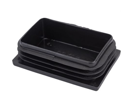 Внутренняя заглушка для трубы Tech-Krep 40x60 мм, черный пластик, 4 шт. пакет 150421 – изображение 4