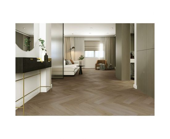 Замковое напольное покрытие Home Expert Parquet Дуб Ливингстон, 615x123x3,5 мм, 0,3 мм, фаска, 18 шт. уп. 33-3009 – изображение 3