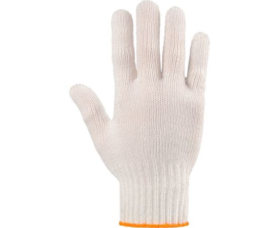 Трикотажные перчатки с ПВХ Фабрика перчаток, хб люкс, 7.5 класс, 5 нитей, белые 5-75-ЛЮ-БЕЛ-(XL) – изображение 3