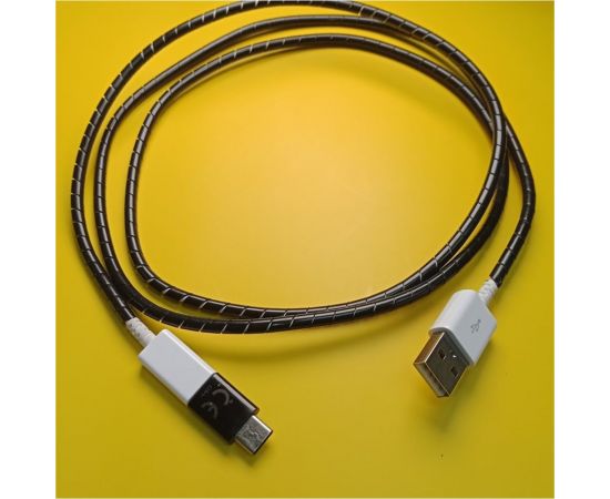 Спиральная пластиковая оплетка PARLMU SWB 4-1, полиэтилен, размер 4, бухта 20 m, цвет черный PR4100100 – изображение 3