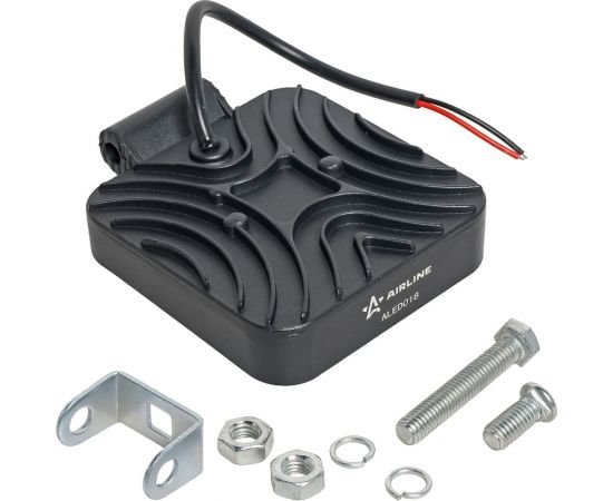 Светодиодная фара Airline квадратная, 16 LED рассеянный свет, 16 Вт, 83х83х22, 12/24 В ALED018 – изображение 2