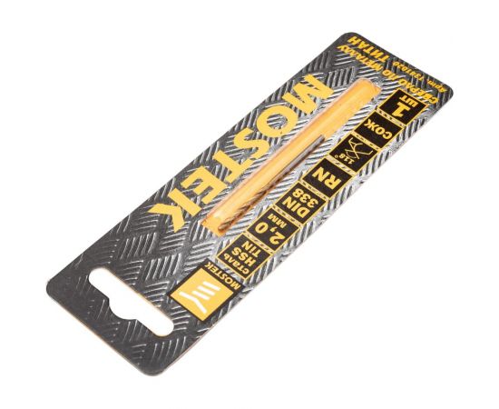 Сверло по металлу HSS-TiN 2х24х49 мм MosTek 1341020 – изображение 4