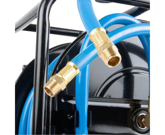 Катушка ручная с пневмошлангом и брс (10х14 мм; 20 м) WIEDERKRAFT WDK-65720 – изображение 3