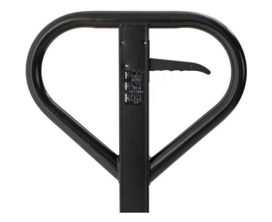 Гидравлическая коротковильная тележка RohlaRhino вилы 800 мм, грузоподъемность 2,5 т, колеса полиуретан RR80SPDP – изображение 2