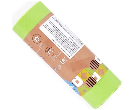 Мешки для мусора без завязок Garbage bags салатовые, 60 литров, 10 шт Jundo 4640050731125 – изображение 6