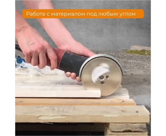 Диск алмазный гальванический 125 мм, с фланцем М14 rage by VIRA 603127 – изображение 7