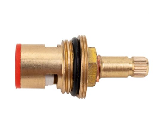 Керамическая кран-букса Профсан ПСМ 1/2"", 24 шлица удлиненная 2 резьбы PSM-1292-24 