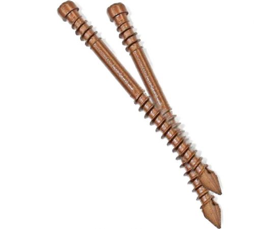 Саморез Гвозdeck ТЕРРАСА 5,0х60 окрашенный T15 100 шт. 20635060ECTXWG4 