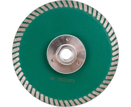 Диск алмазный отрезной турбо duplex с фланцем 125x1.8/2.8x8/25хМ14/22.23 мм Strong СТД-17000125 