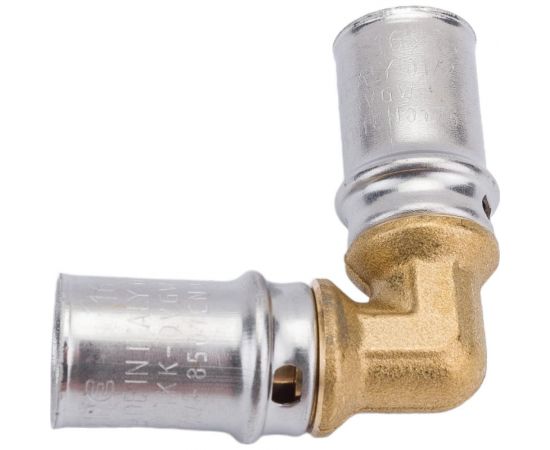 Угольник STOUT 90град 16х16 для металлопластиковых труб SFP-0009-001616 