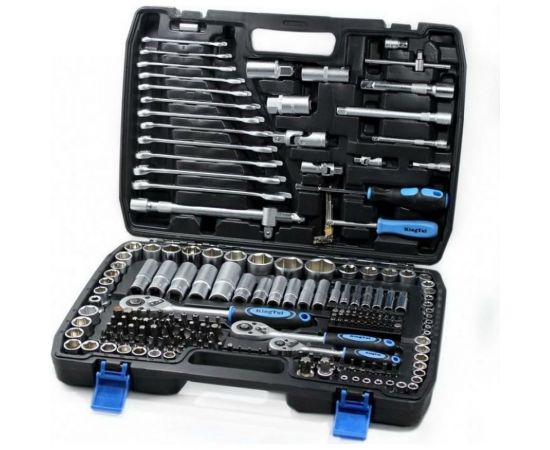 Набор инструментов KINGTUL 216пр. 1/4"", 3/8"", 1/2"" (6гр.) KT-38841 50523 