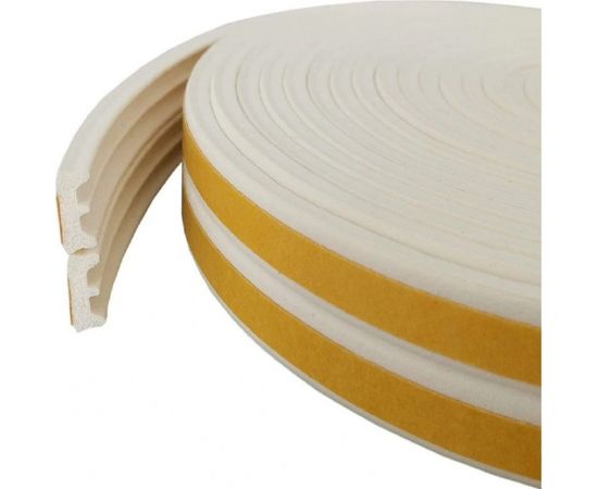 Резиновый уплотнитель ООО «Торговый Дом «ТСМ» Profitrast белый, е-профиль, 6 м 0817024 