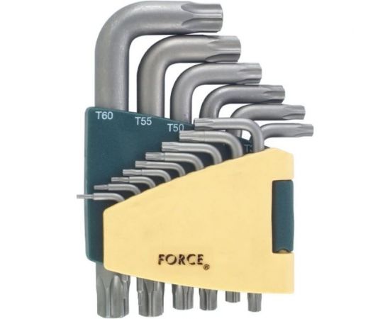 Набор удлиненных Г-образных ключей FORCE Т6-Т60 15 предметов 5151L 