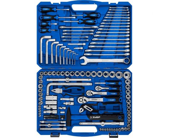Универсальный набор инструмента ЗУБР Универсал-142 142 предмета 27670-H142 