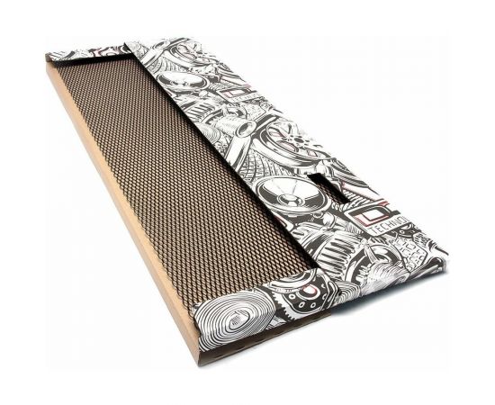 Облицовка радиатора Dreamcar 40x100 см, алюминий, ячейка 12x6 мм, черная DC-000-0002041 