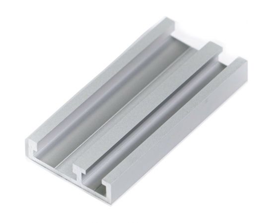 Профиль-шина комбинированная PR TR046/1SM 46 мм, 3 м, 2.12 кг, анодирование, серебро матовое GlobalTOOLS GT-006-112-0004 