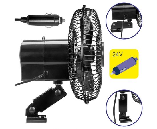 Автовентилятор Alca, 24 В 527000 – изображение 9