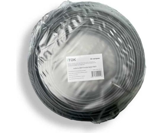 Кабель ВВГ-П нг(А) iTOK 3x2,5 ГОСТ (30 метров) i-KPP-VVGNG-325-30 – изображение 2