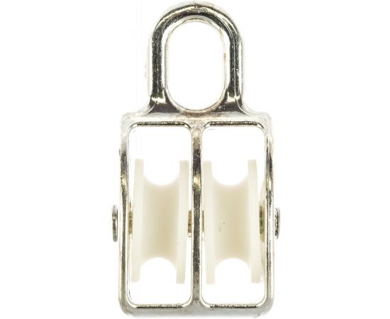 Двойной оцинкованный блок для троса, нейлоновый шкив 30мм 1шт - ярлык Tech-Krep 112731 – изображение 3