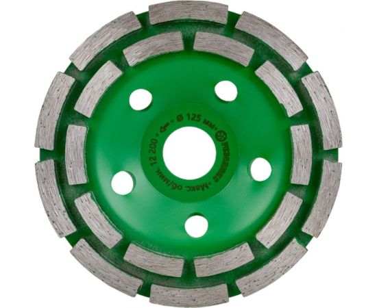 Чашка шлифовальная алмазная 125x22.2 мм, сегментная Резолюкс 10200 – изображение 4