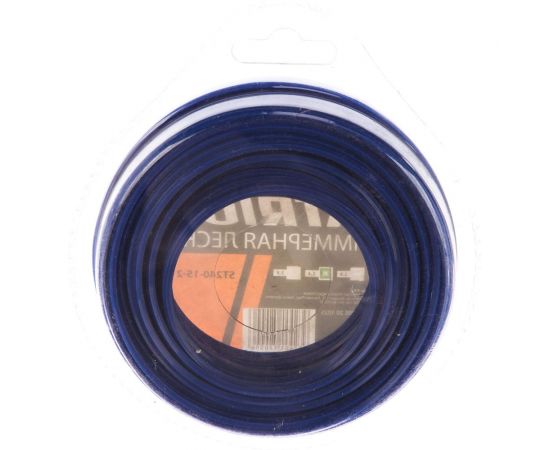 Леска STANDART 2.4 мм, 15 м, квадрат, синий PATRIOT 805201025 – изображение 2
