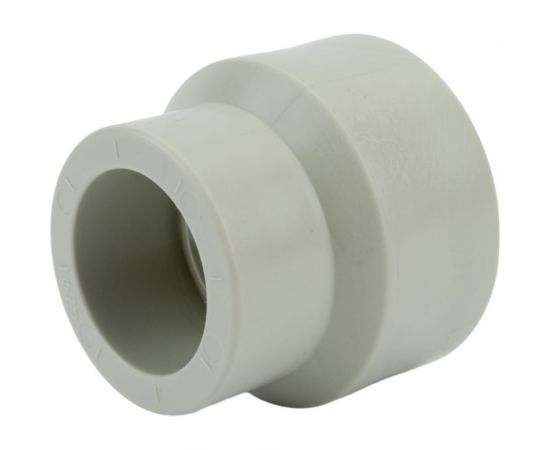 Переходная муфта ПОЛИТЭК внутр./внутр. 32/25 PPRC, серый 9000003225С – изображение 2
