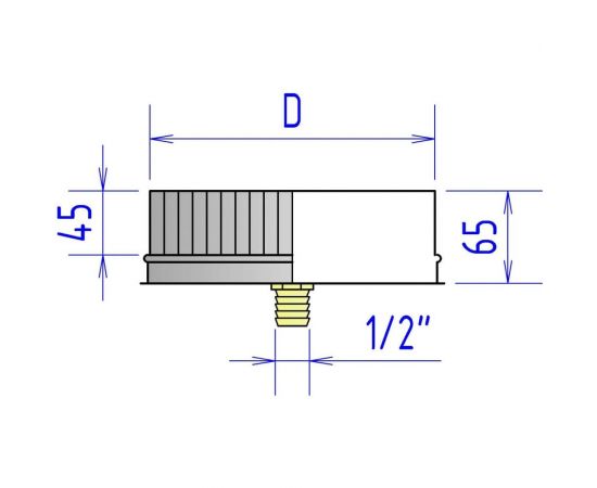 Конденсатосборник ФЕНИКС ДЫМОХОДЫ 2КНД 250, 430 000000380 – изображение 2