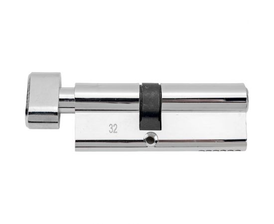 Цилиндровый механизм с вертушкой НОРА-М ЕСО Z ЛПВ-80 45-35в хром 18423 – изображение 4