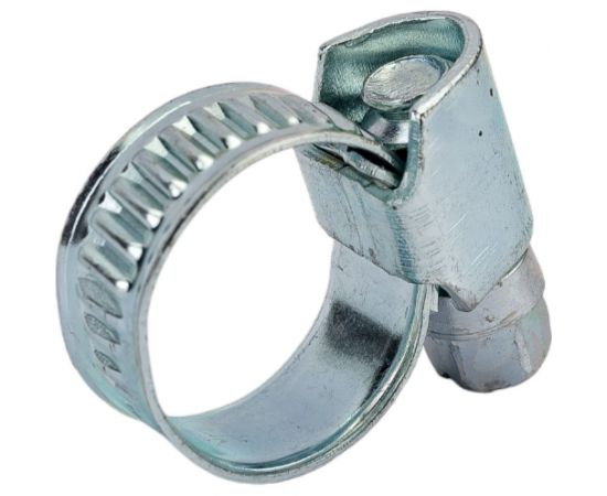 Червячный хомут СВК оцинкованная сталь, w1/9 мм, 10-16 мм SVK-GW1016 – изображение 3