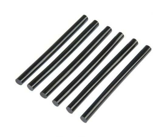 Клеевые стержни 7х100 мм, черные, 6 шт ТУНДРА 6074036 – изображение 3