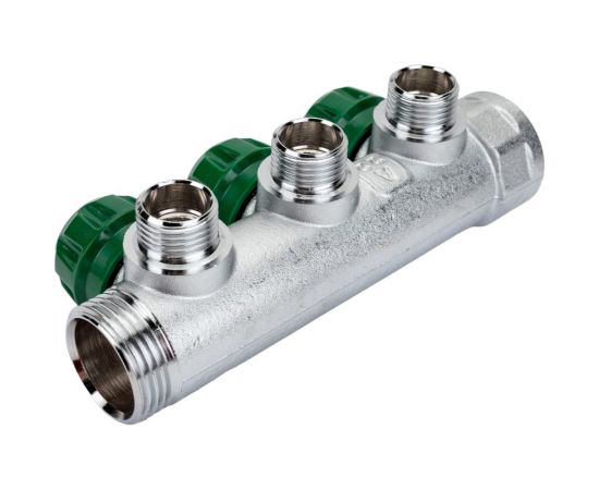 Регулирующий коллектор STOUT 1"", 3 отвода 1/2"" SMB-6850-011203 RG008UJDJB1NBC – изображение 4