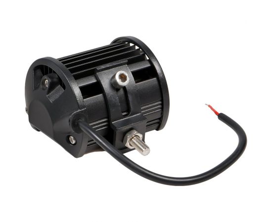 Светодиодная фара (балка) двухрядная Airline 6 LED 4D линза, 18W, 98x78x65, 12/24V ALED042 – изображение 3