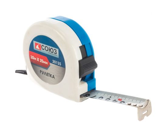 Рулетка 10x25мм, пластиковый корпус Союз 20125 – изображение 4