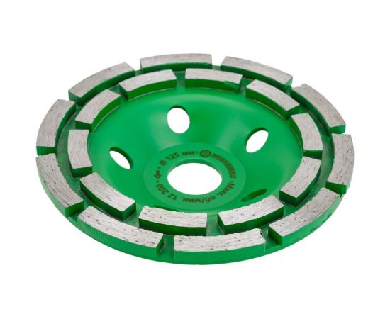 Чашка шлифовальная алмазная 125x22.2 мм, сегментная Резолюкс 10200 – изображение 3