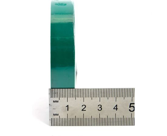 Изоляционная лента STEKKER intp01315-20 0,13x15 мм, 20 м, зеленая 39903 – изображение 7