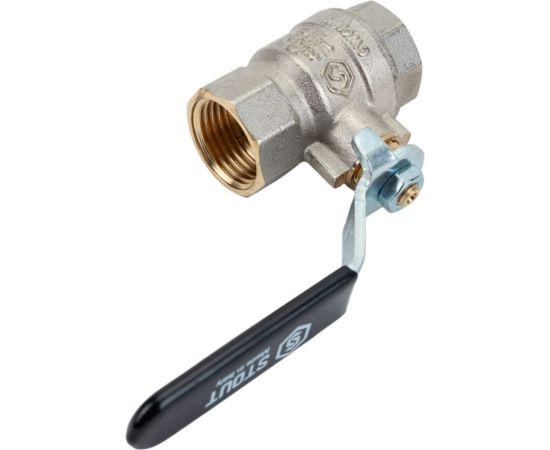 Шаровой кран STOUT SVB-0011-000015 стандартнопроходной, ВР/ВР, ручка рычаг RG008S1SO2EAD0 – изображение 3