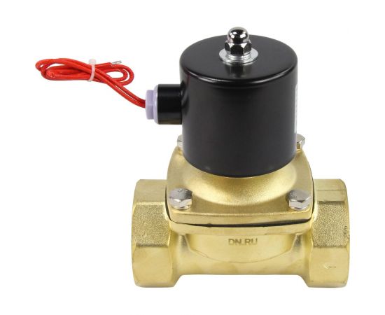 Электромагнитный клапан DN.ru соленоидный, двухходовый vs2w-100v-nc ду50 ру10 катушка 220b D130-01564 – изображение 3