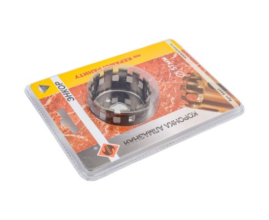 Коронка алмазная по керамограниту (57 мм) Энкор 9441 – изображение 2