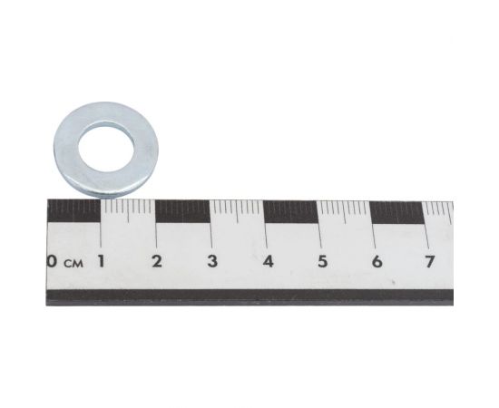 Плоская шайба Качественный КРЕПЕЖ DIN 125 М10, 180 шт 0300957 КЧ – изображение 2