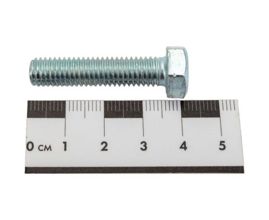 Болт с ш/г полная резьба DIN 933 Качественный КРЕПЕЖ набор 8х35 35 шт 0301037 КЧ – изображение 5