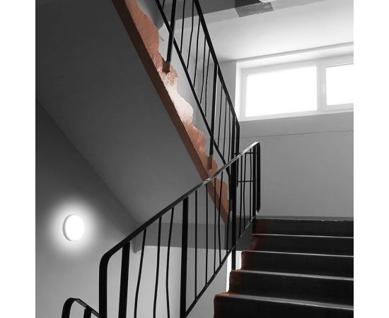 Светодиодный светильник Wolta, с оптико-акустическим датчиком 8Вт круг 6500K IP65 640лм LCL04-8W-R11-6K-SOA – изображение 11