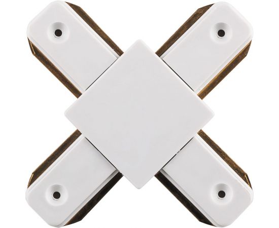 Х-образный коннектор FERON для шинопровода , белый, LD1002 10330 