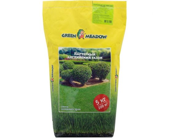 Семена газона GREEN MEADOW Партерный английский газон 5 кг 4607160330525 