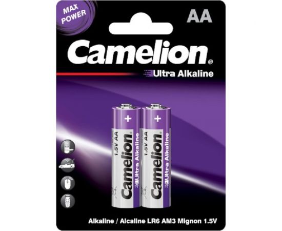 Батарейка Camelion Ultra BL-2 LR6 (LR6-BP2UT, 1,5В) 14982 