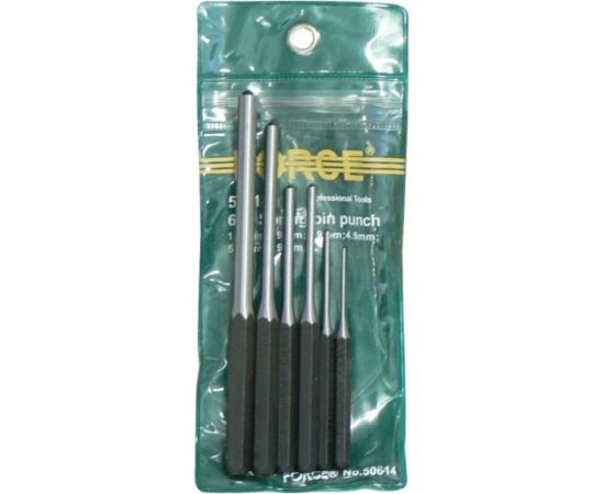 Набор коротких, цельных бородков с шариком и тонким жалом 6 предметов FORCE 50614 